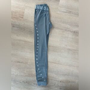 Light blue under armor tight leggings